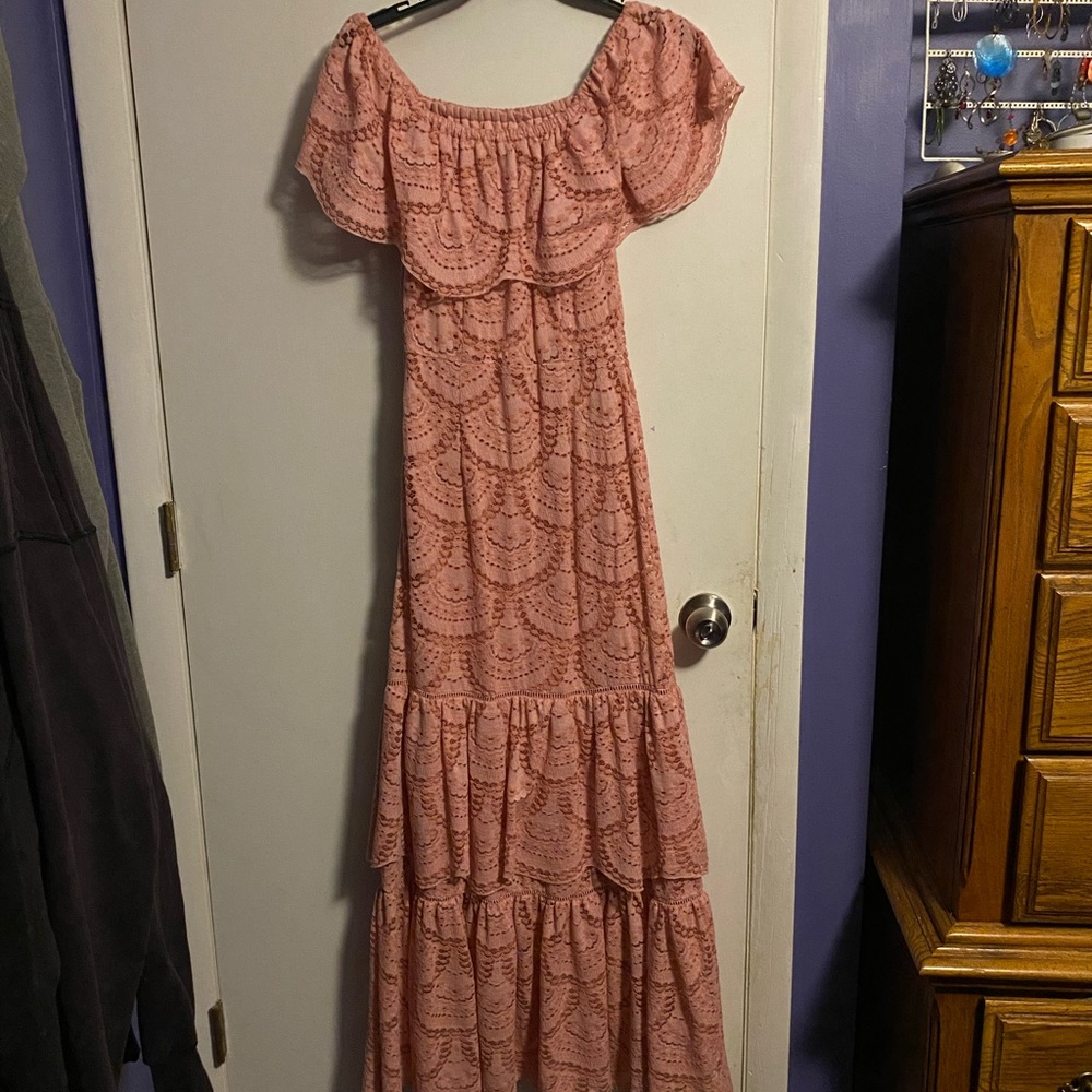 Pink dress